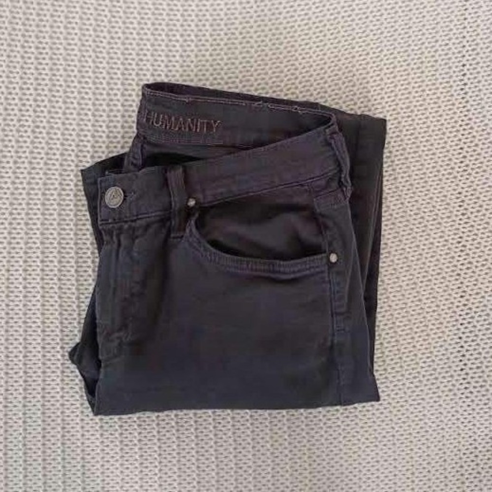 Citizens of Humanity Slim Straight Black Jeans Mens 29x29 Made in USA - Picture 12 of 12